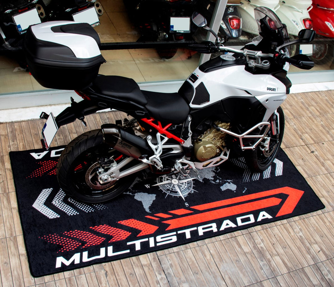 Designed Pit Mat for Ducati Multistrada Motorcycle - MM7177