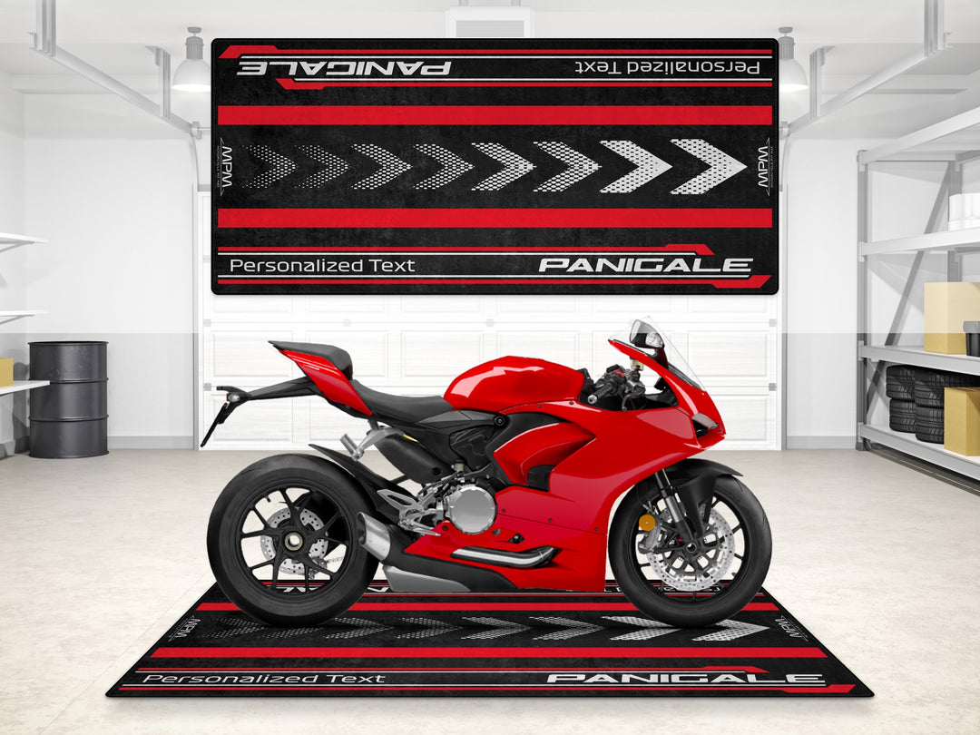 Designed Pit Mat for Ducati Panigale Motorcycle - MM7181
