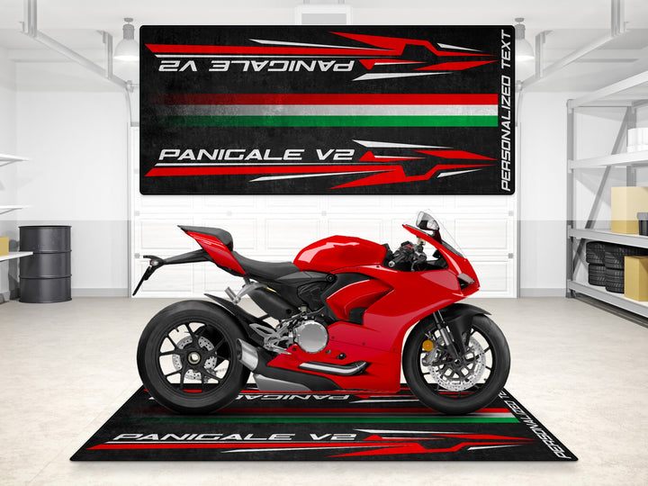 Designed Pit Mat for Ducati Panigale V2 Motorcycle - MM7186