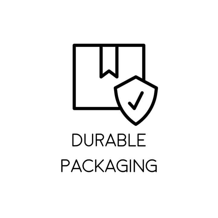 Durable packaging icon showing secure and protective shipping for MPM Motorcycle Mat products, ensuring safe delivery of premium motorcycle mats.