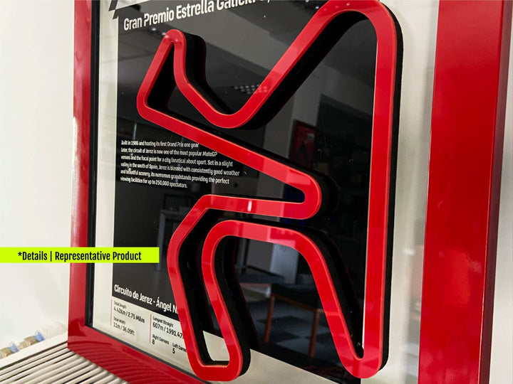 Grand Prix de France | 3D Depth Effect UV Printed Frame - OM353