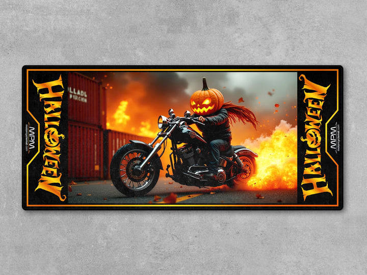 Halloween Special: Spooky Style Motorcycle Mat – Limited Edition!