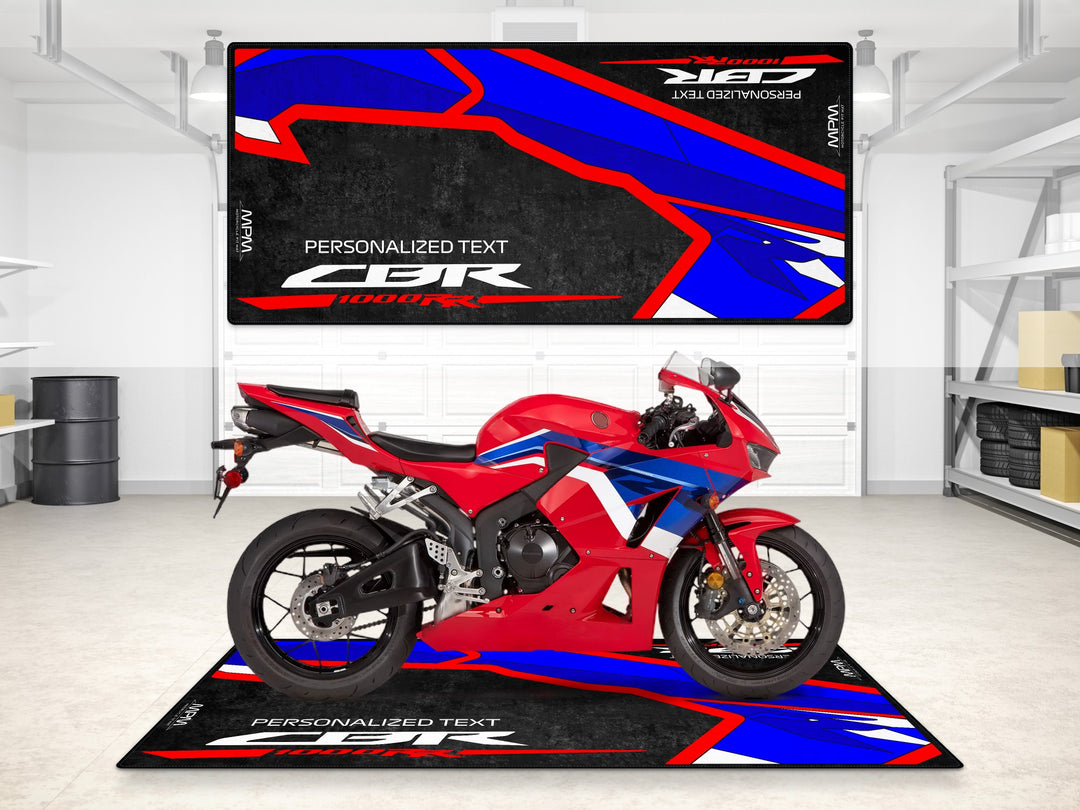 Designed Pit Mat for Honda CBR1000RR Motorcycle - MM7154