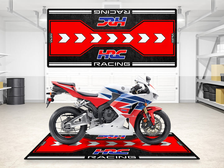 Designed Pit Mat for Honda HRC Motorcycle - MM7147