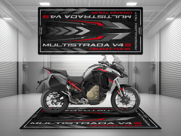 Motorcycle Mat for Ducati Multistrada V4 S Grand Tour Motorcycle - MM4112