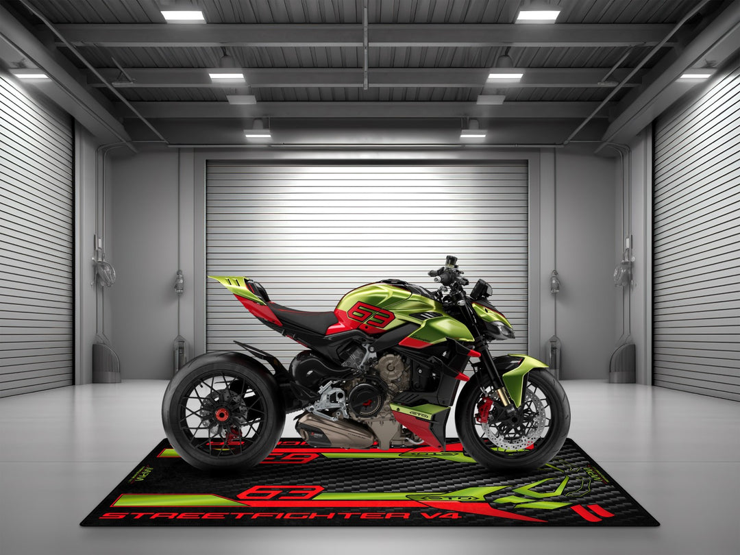 Motorcycle Mat for Ducati Streetfighter V4 Lamborghini Edition - MM4115