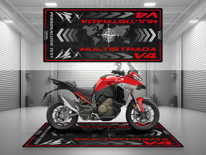 Motorcycle Mat for Ducati Multistrada V4 Motorcycle - MM4109