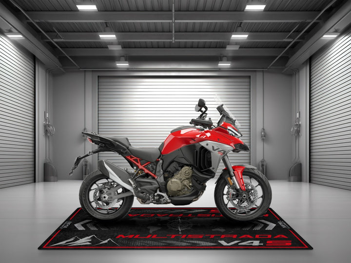 Motorcycle Mat for Ducati Multistrada V4 S Motorcycle - MM4110