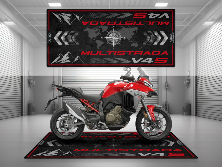 Motorcycle Mat for Ducati Multistrada V4 S Motorcycle - MM4110