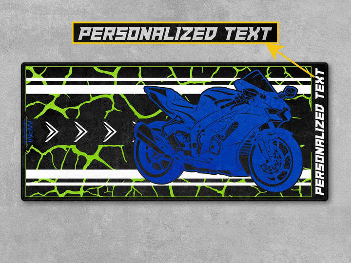 Motorcycle Mat for Kawasaki Motorcycle - U202