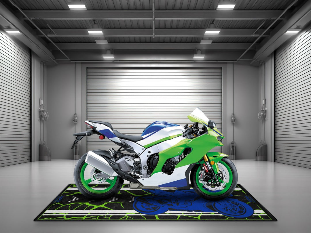 Motorcycle Mat for Kawasaki Motorcycle - U202