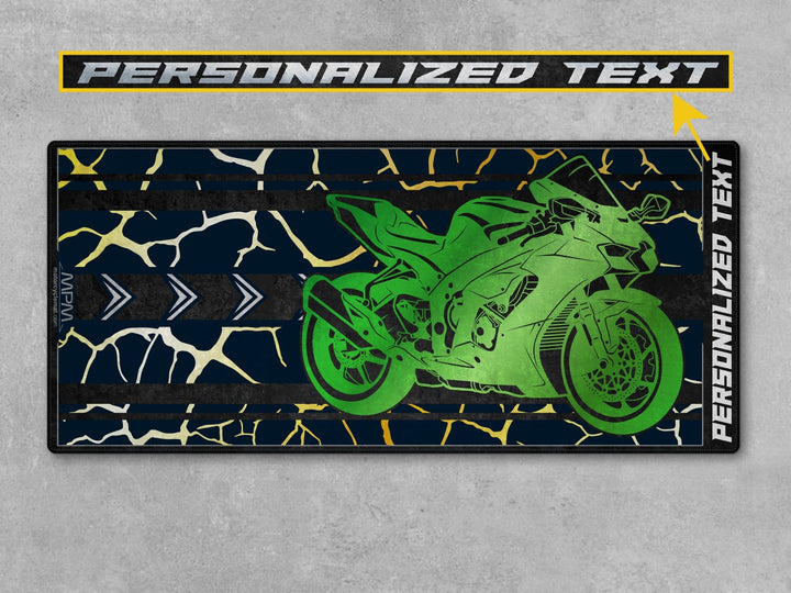 Motorcycle Mat for Kawasaki Motorcycle - U202