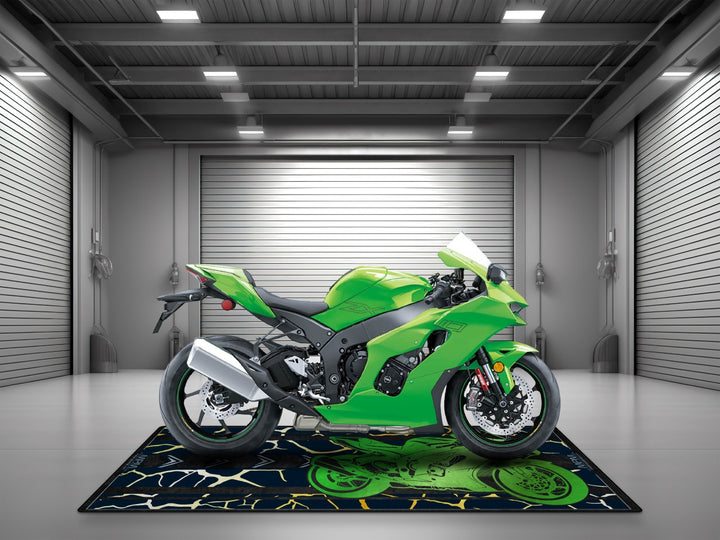 Motorcycle Mat for Kawasaki Motorcycle - U202