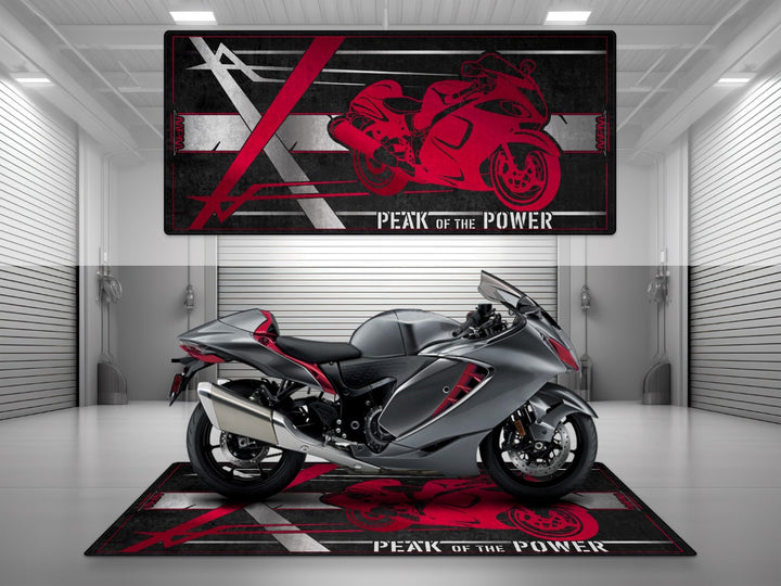 Motorcycle Mat for Suzuki Hayabusa Motorcycle - U101