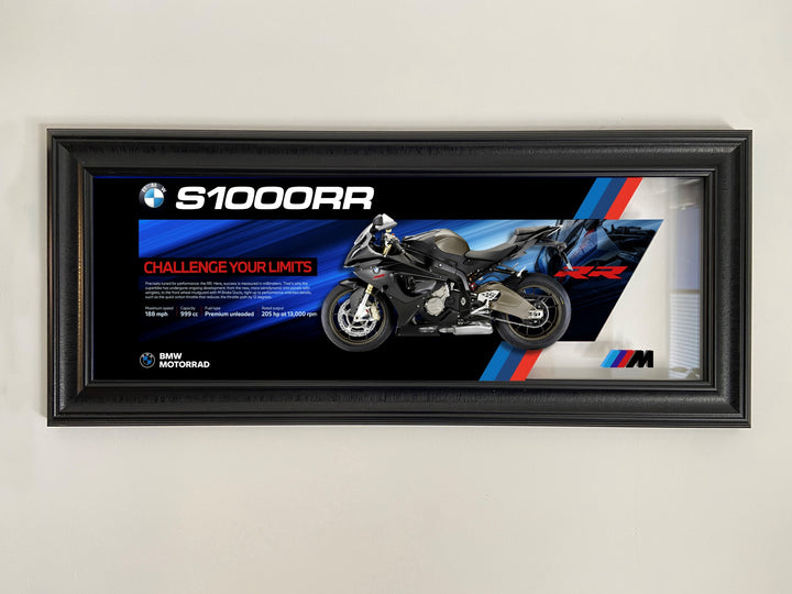 BMW S1000RR | 3D Depth Effect UV Printed Frame - OM356