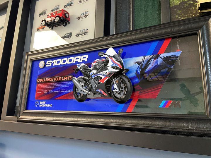 BMW S1000RR | 3D Depth Effect UV Printed Frame - OM356