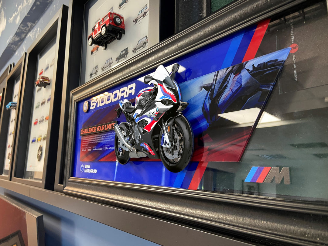 BMW S1000RR | 3D Depth Effect UV Printed Frame - OM356