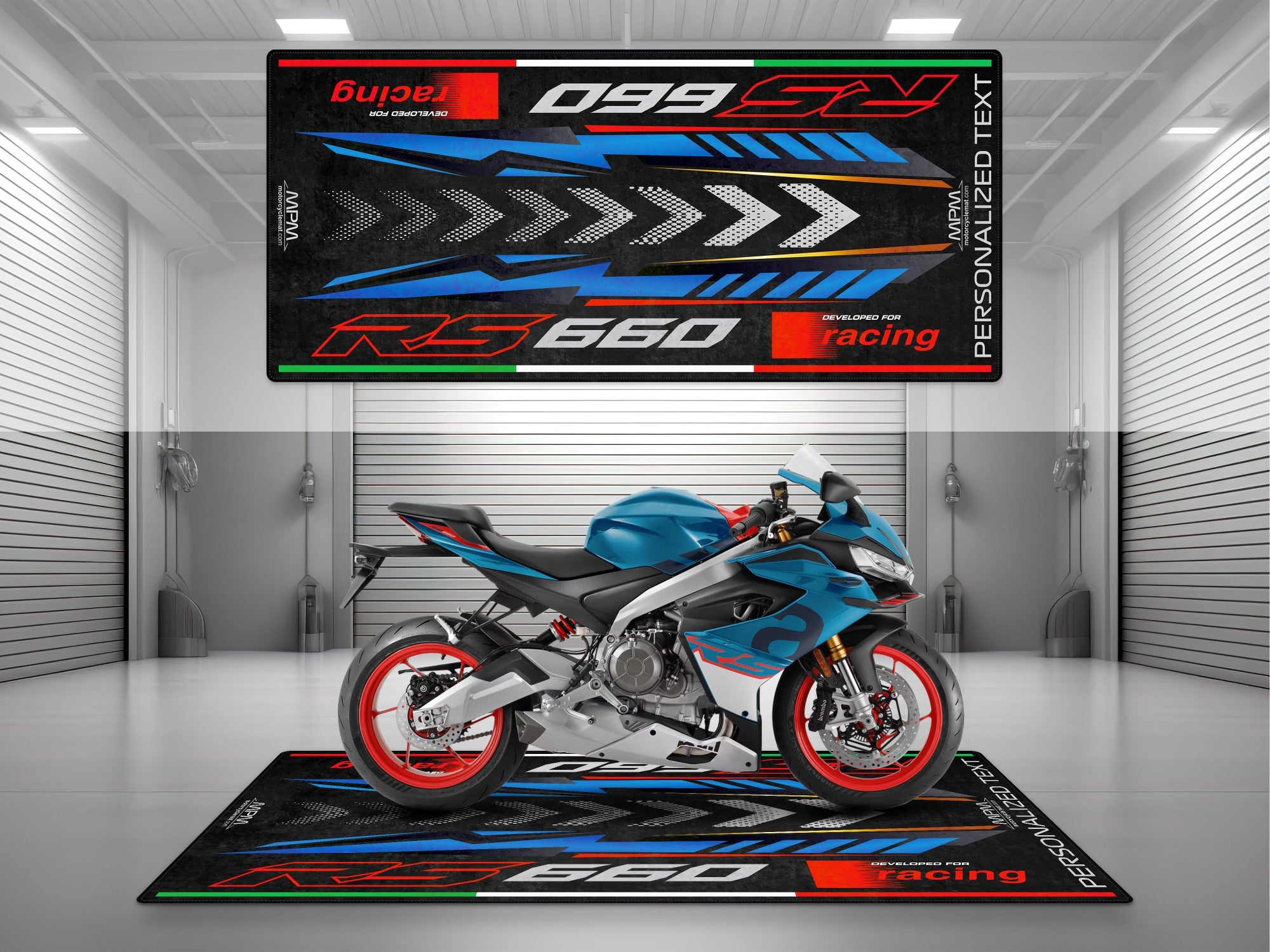 MPM Motorcycle Mat for Aprilia RS660 - MM7275