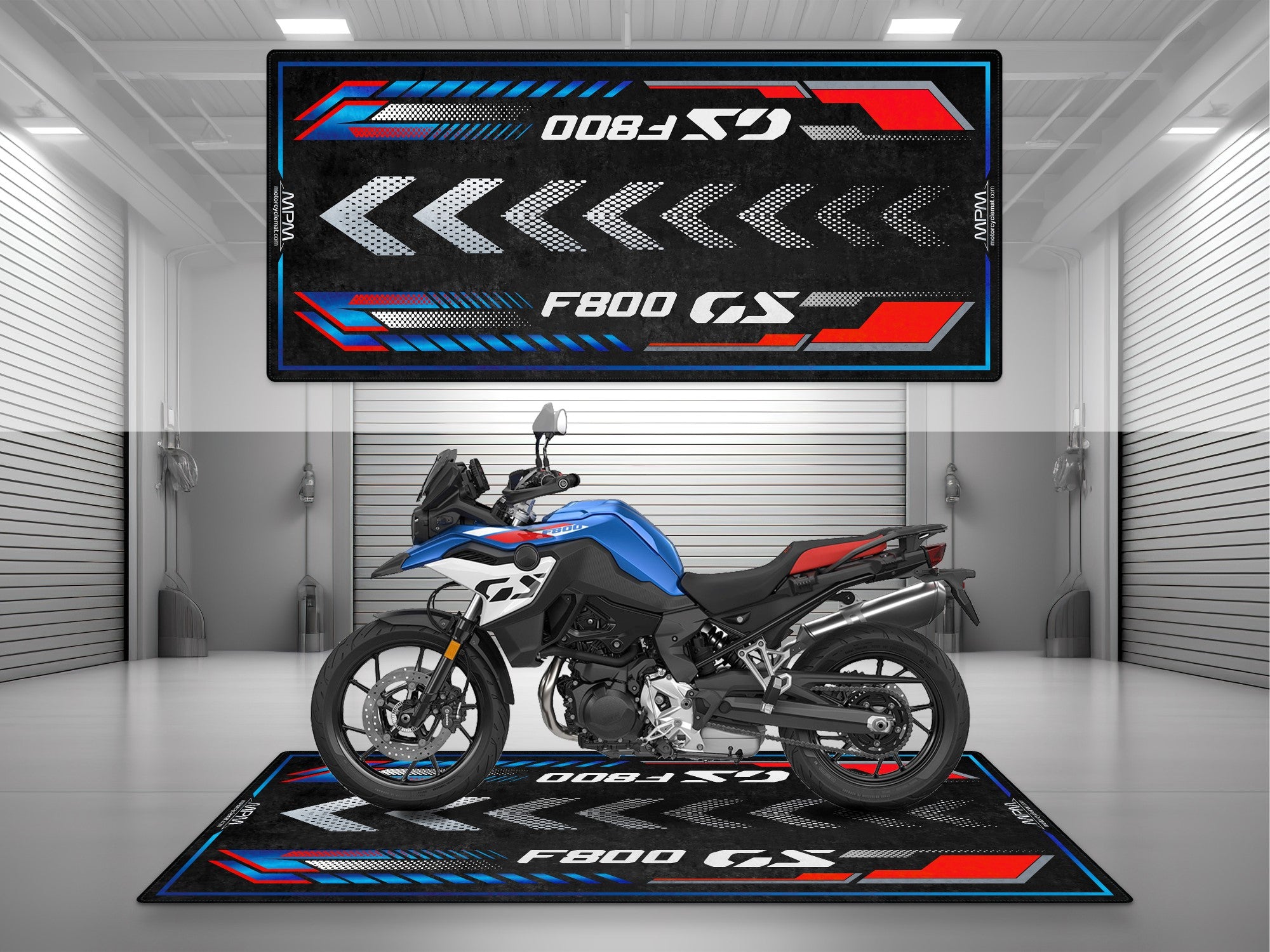 BMW Motorcycle Mat - 10% OFF - Personalized Garage Floor Mat – MPM