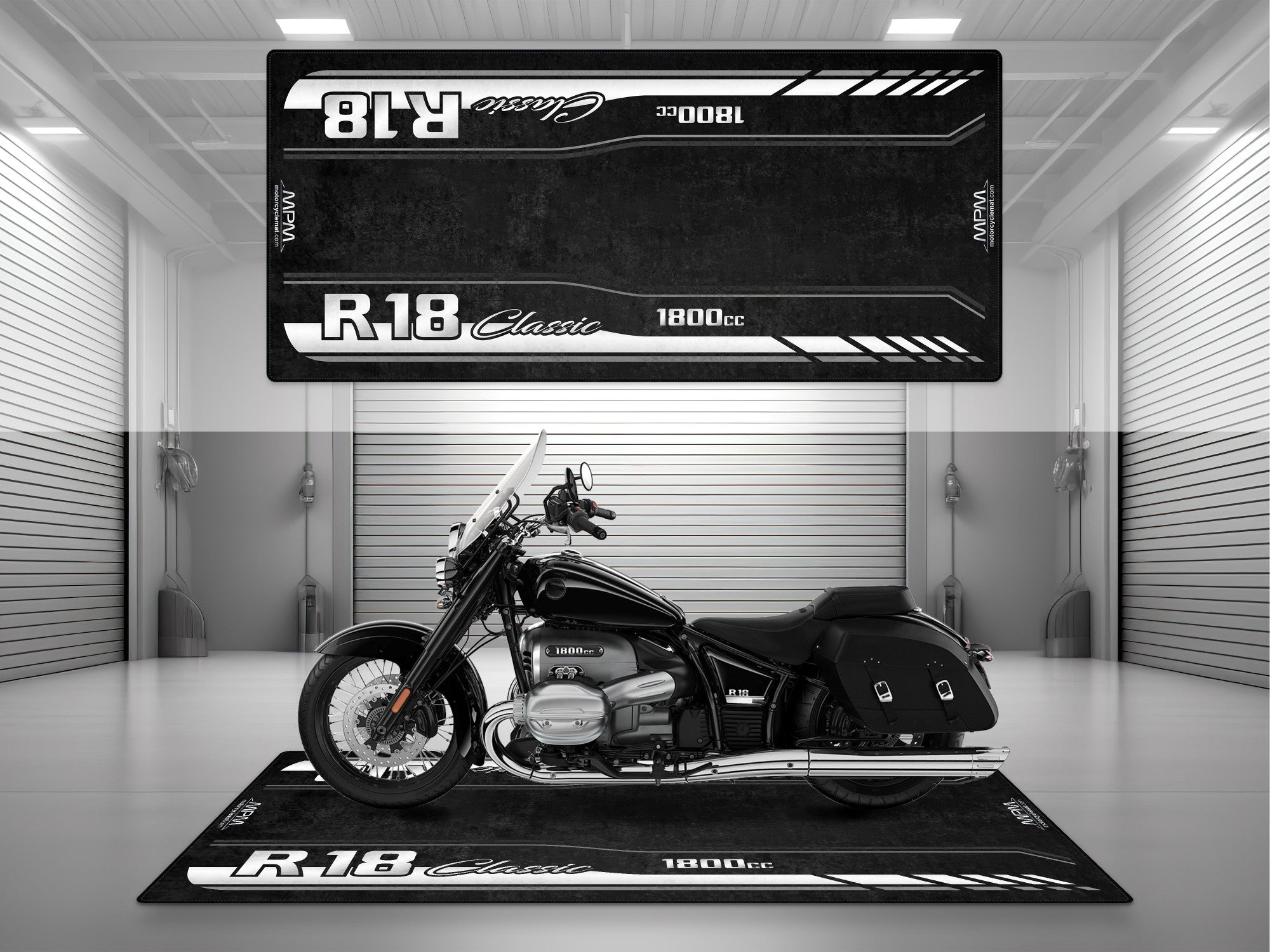 BMW モーターサイクルフロアマット BMW Motorcycle Mat - 10% OFF - Personalized Garage Floor Mat