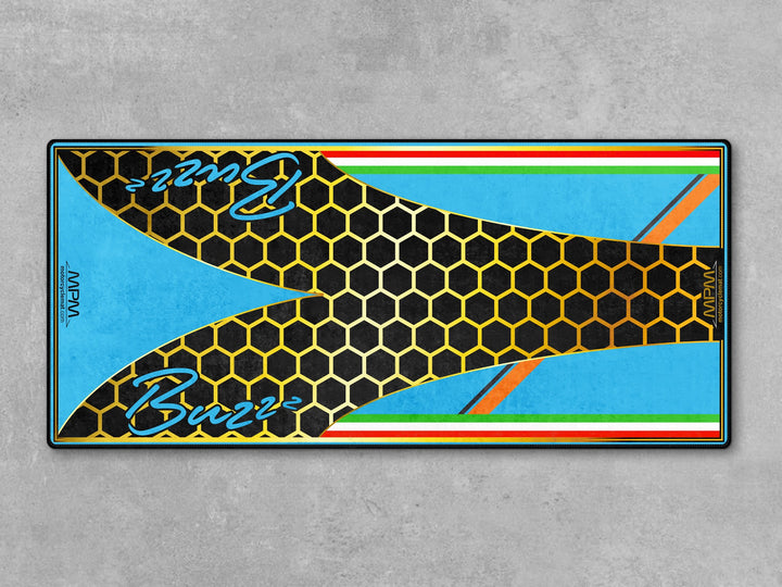Personalized parking mat for Vespa Sprint. This floor cover doubles as a gift, accessory, and essential part of your rider gear setup.
