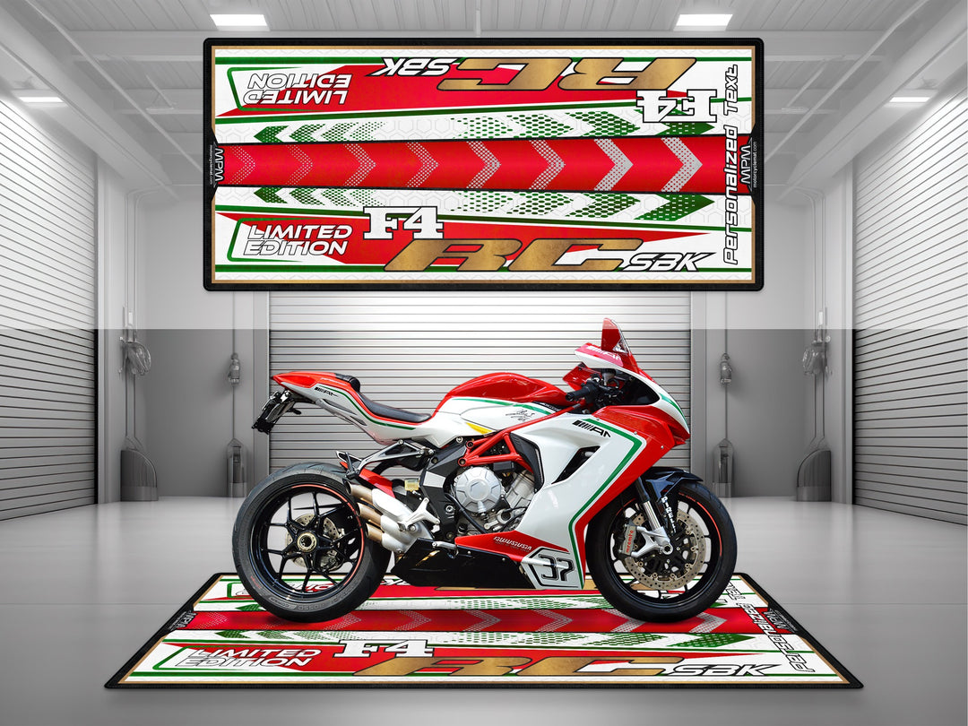 MPM Motorcycle Mat for MV Agusta F4 RC SBK - U1506