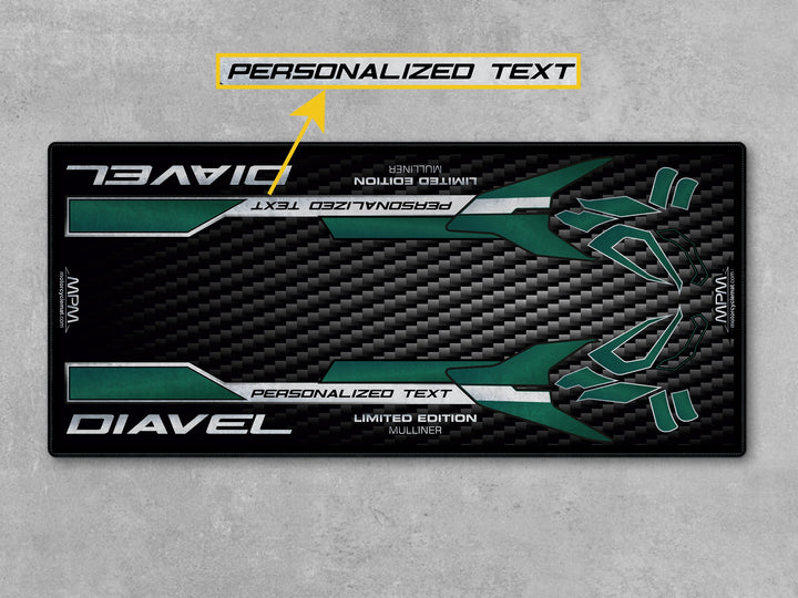 MPM Motorcycle Mat for Ducati Diavel Bentley - MM4199