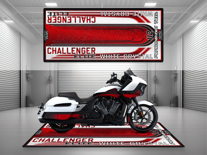 MPM Motorcycle Mat for Indian Challenger Elite - U306