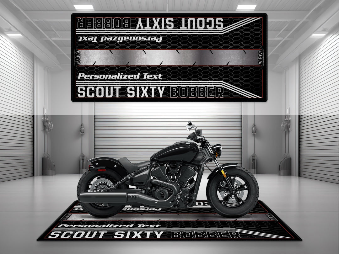 MPM Motorcycle Mat for Indian Scout Sixty - U304