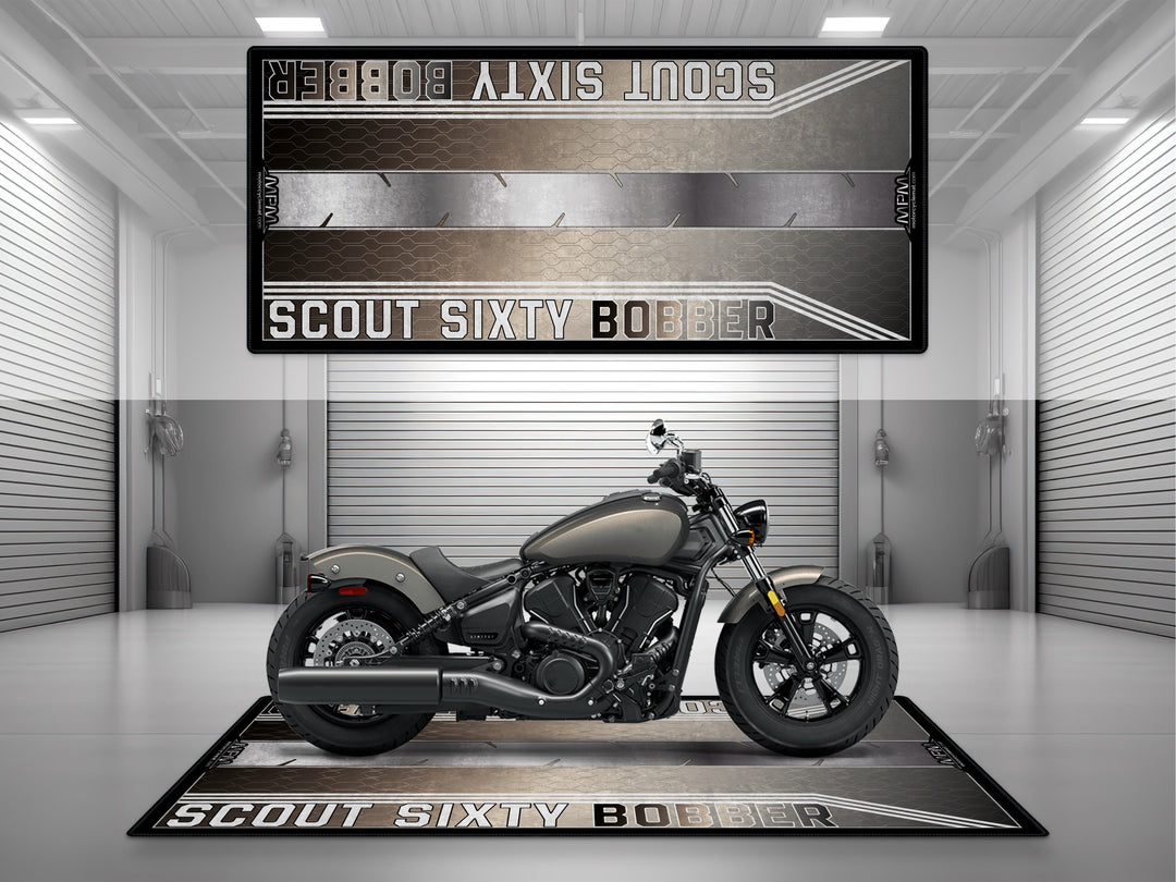 MPM Motorcycle Mat for Indian Scout Sixty - U304