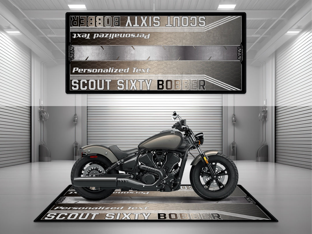 MPM Motorcycle Mat for Indian Scout Sixty - U304