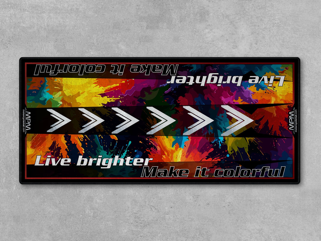 Vespa Scooter Parking mat for GTS, Primavera, Sprint – vibrant Thermoplastic Rubber rug for showroom and garage display.
