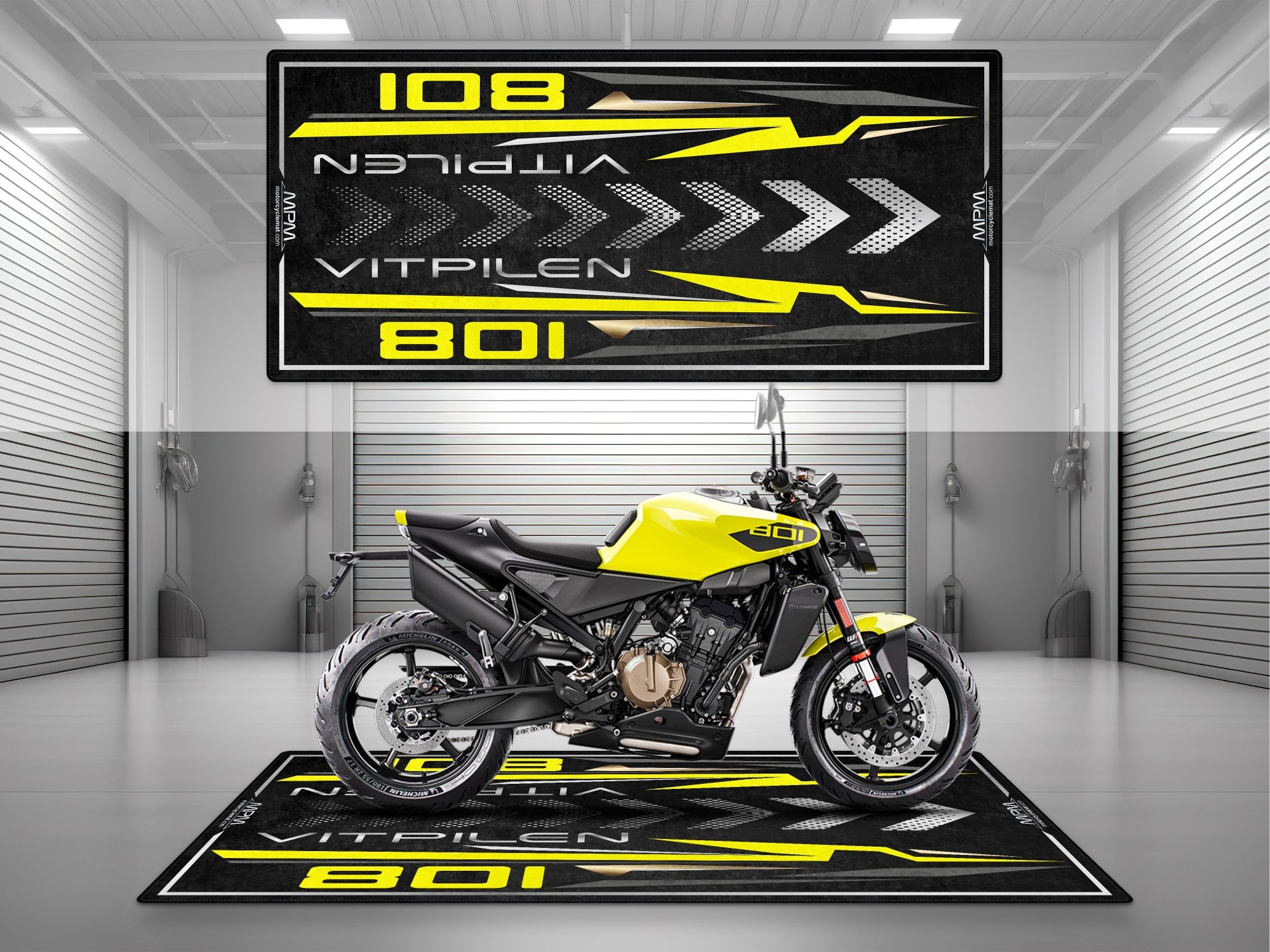 HUSQVARNA ハスクバーナ レーシングマット ピットマット フロアーマット Shop Online Personalized Floor Mats for Husqvarna - 10% OFF – MPM