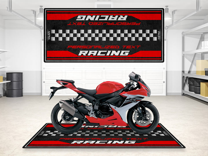 Designed Pit Mat for Suzuki Motorsport Motorcycle - MM7126