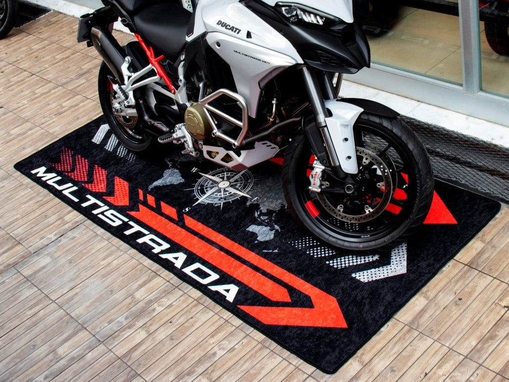 Designed Pit Mat for Ducati Multistrada Motorcycle - MM7177