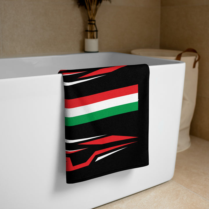 Designed Beach Towel Inspired by Ducati Panigale V2 Motorcycle Model - MM9186