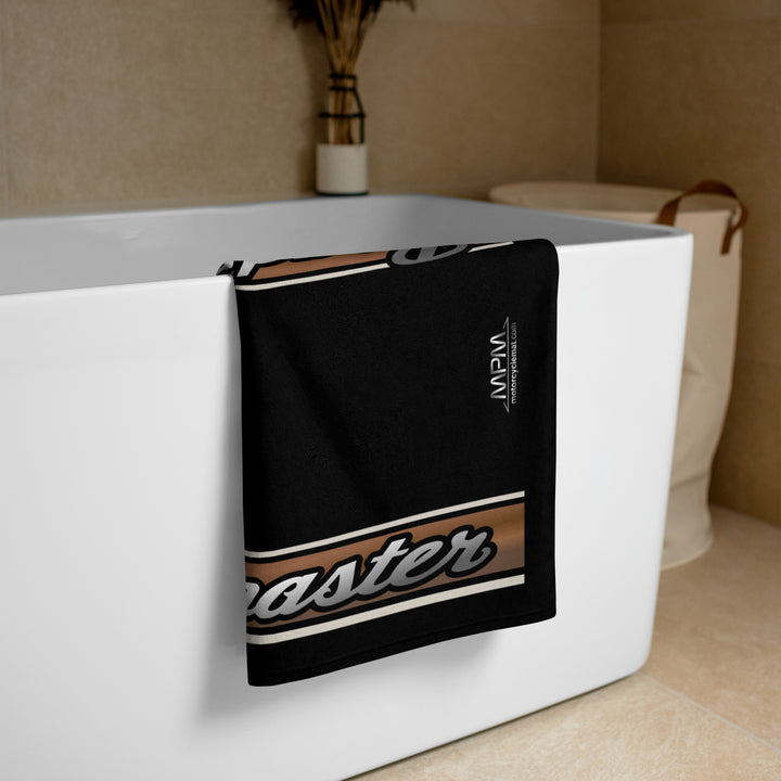 Designed Beach Towel Inspired by Indian Roadmaster Bronze Pearl Color Motorcycle Model - MM9335