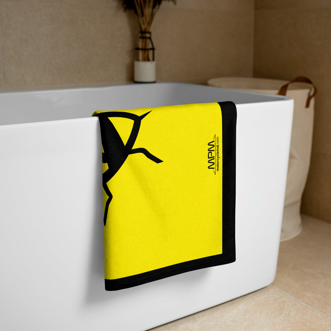 Designed Beach Towel Inspired by Vespa Motorcycle Model - MM9215