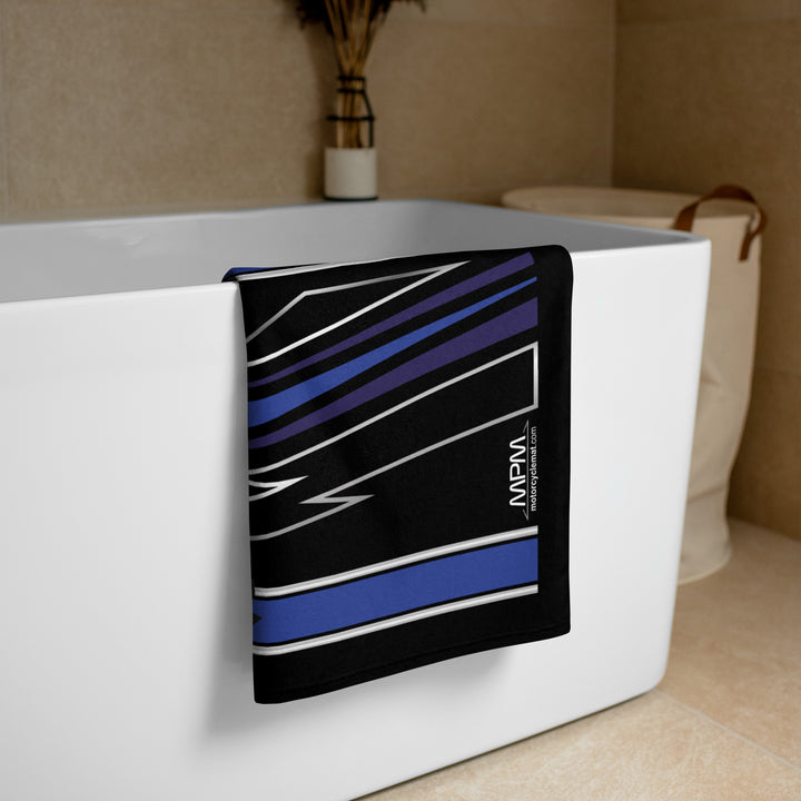 Designed Beach Towel Inspired by Yamaha R6 Motorcycle Model - MM9255