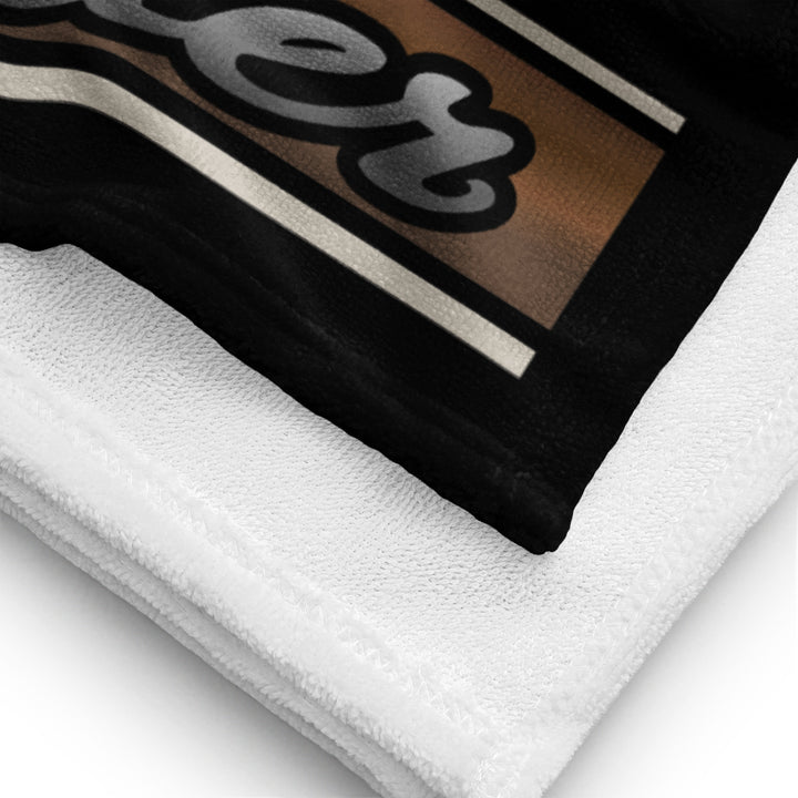 Designed Beach Towel Inspired by Indian Roadmaster Bronze Pearl Color Motorcycle Model - MM9335
