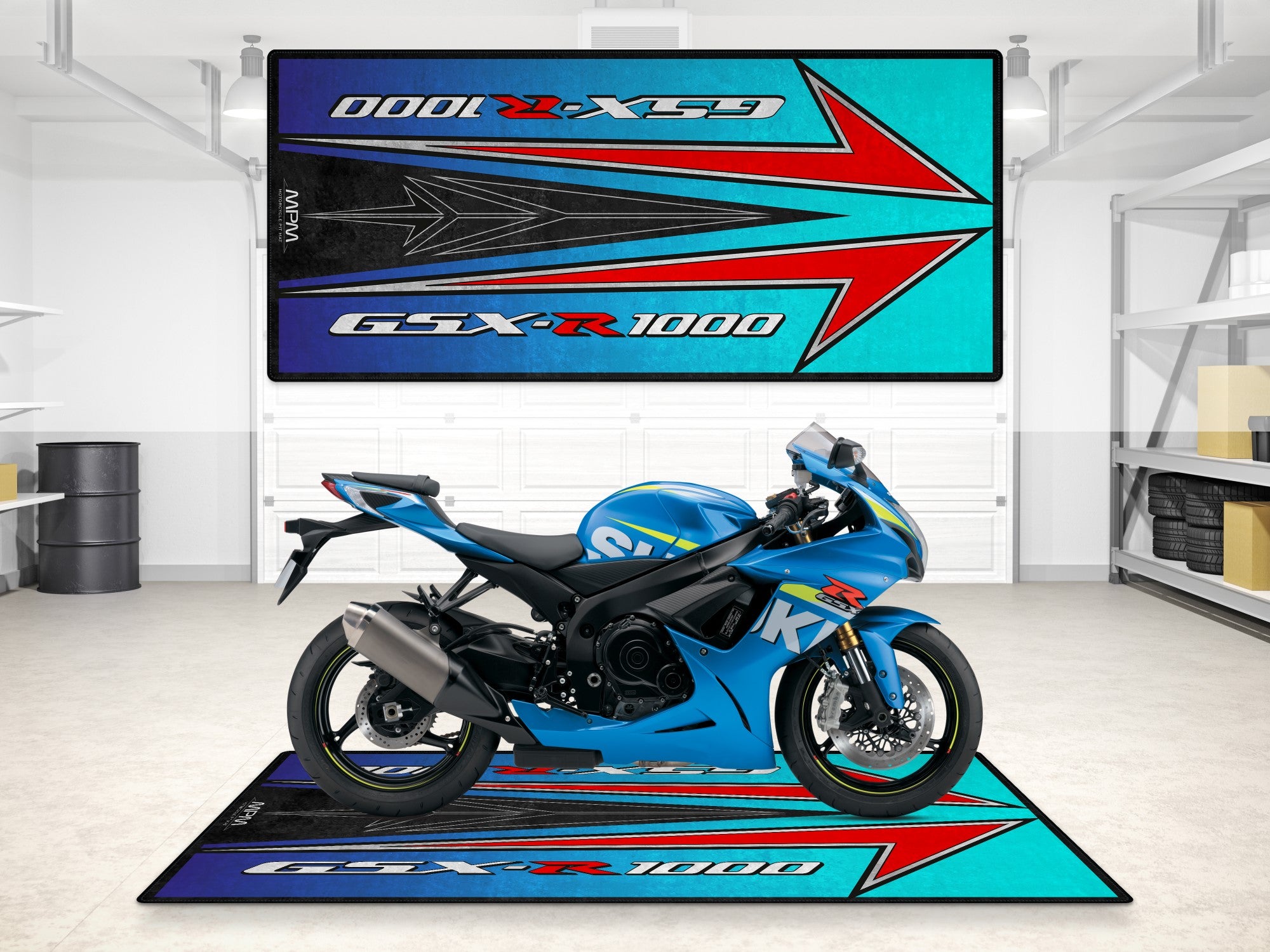 アルト MPM Motorcycle Mat for Suzuki GSX-R1000 Motorsport - MM7127