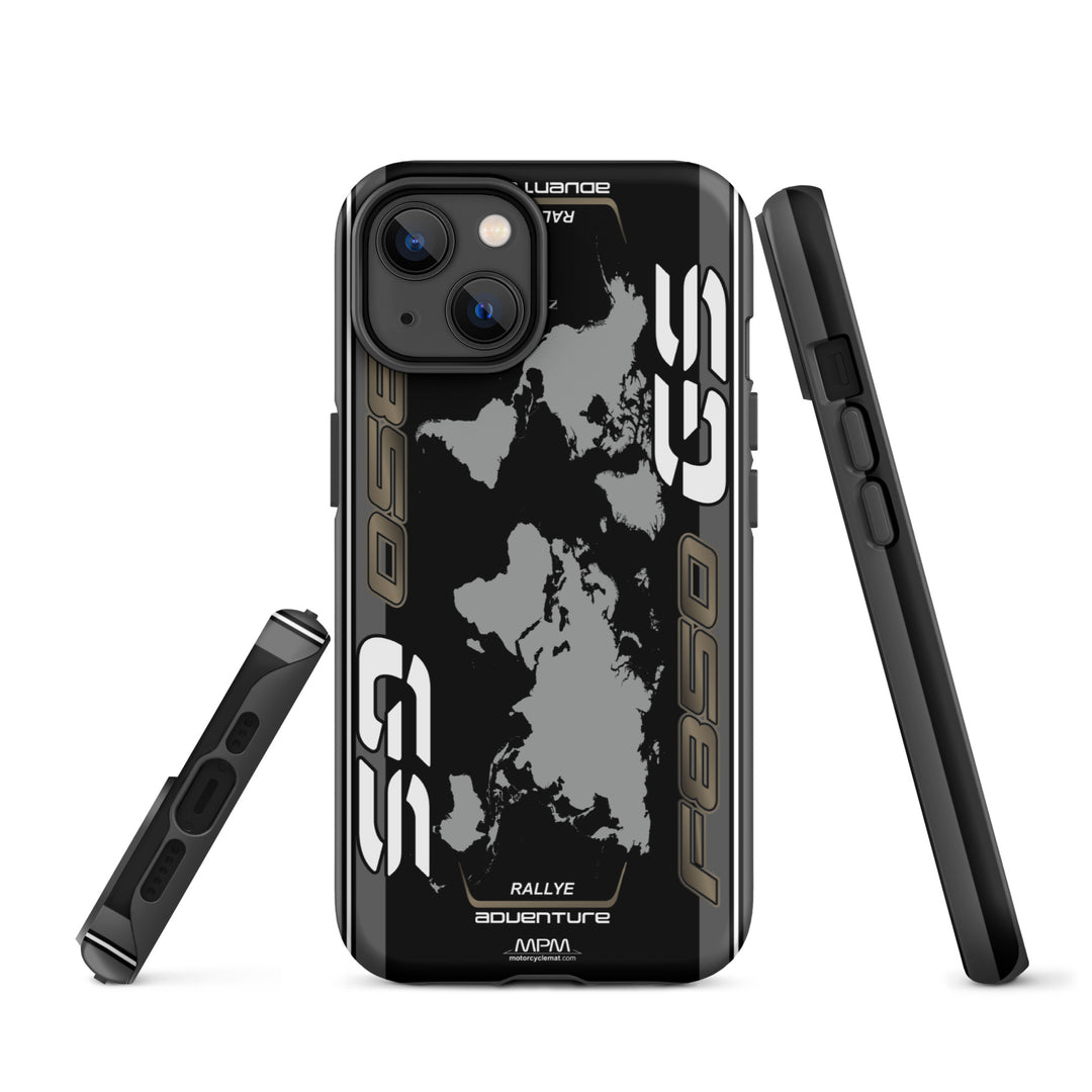 Designed Tough Case For iPhone inspired by BMW F850GS Adventure Rallye Motorcycle Model - 5290