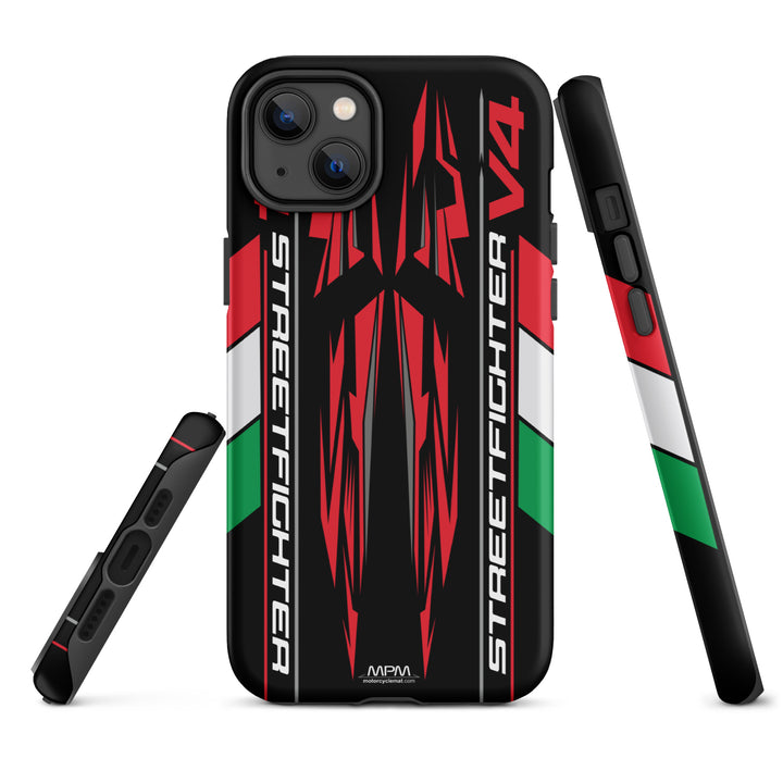 Designed Tough Case For iPhone inspired by Ducati Streetfighter V4 Motorcycle Model - 5259