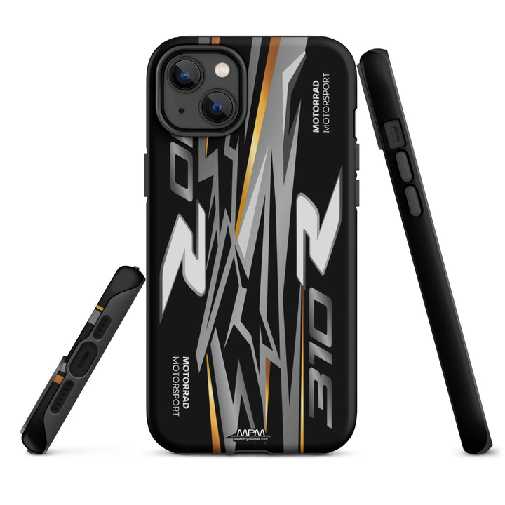 Designed Tough Case For iPhone inspired by BMW G310R Triple Black Motorcycle Model - 5287