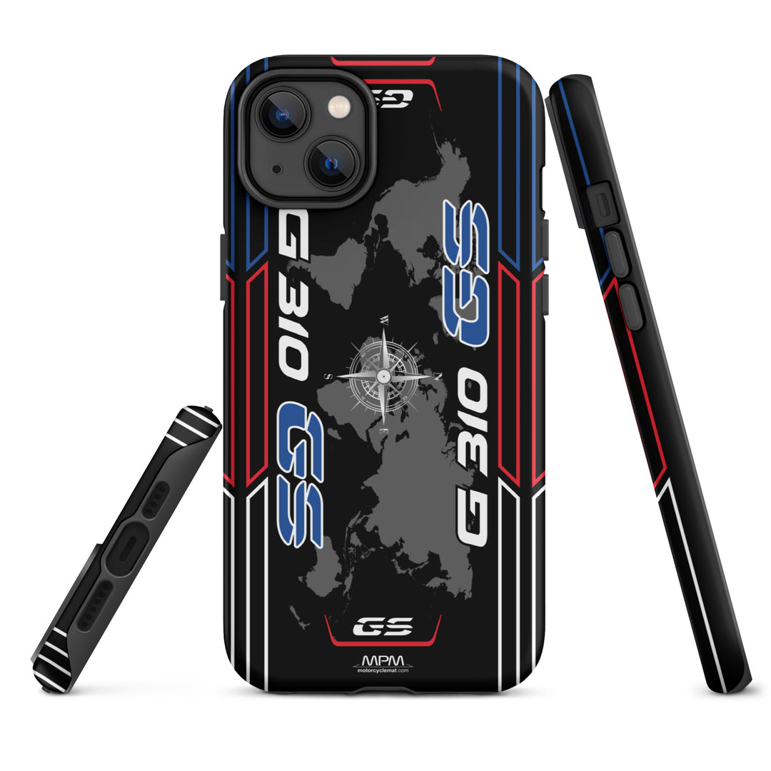 Designed Tough Case For iPhone inspired by BMW G310GS Sport Motorcycle Model - 5297