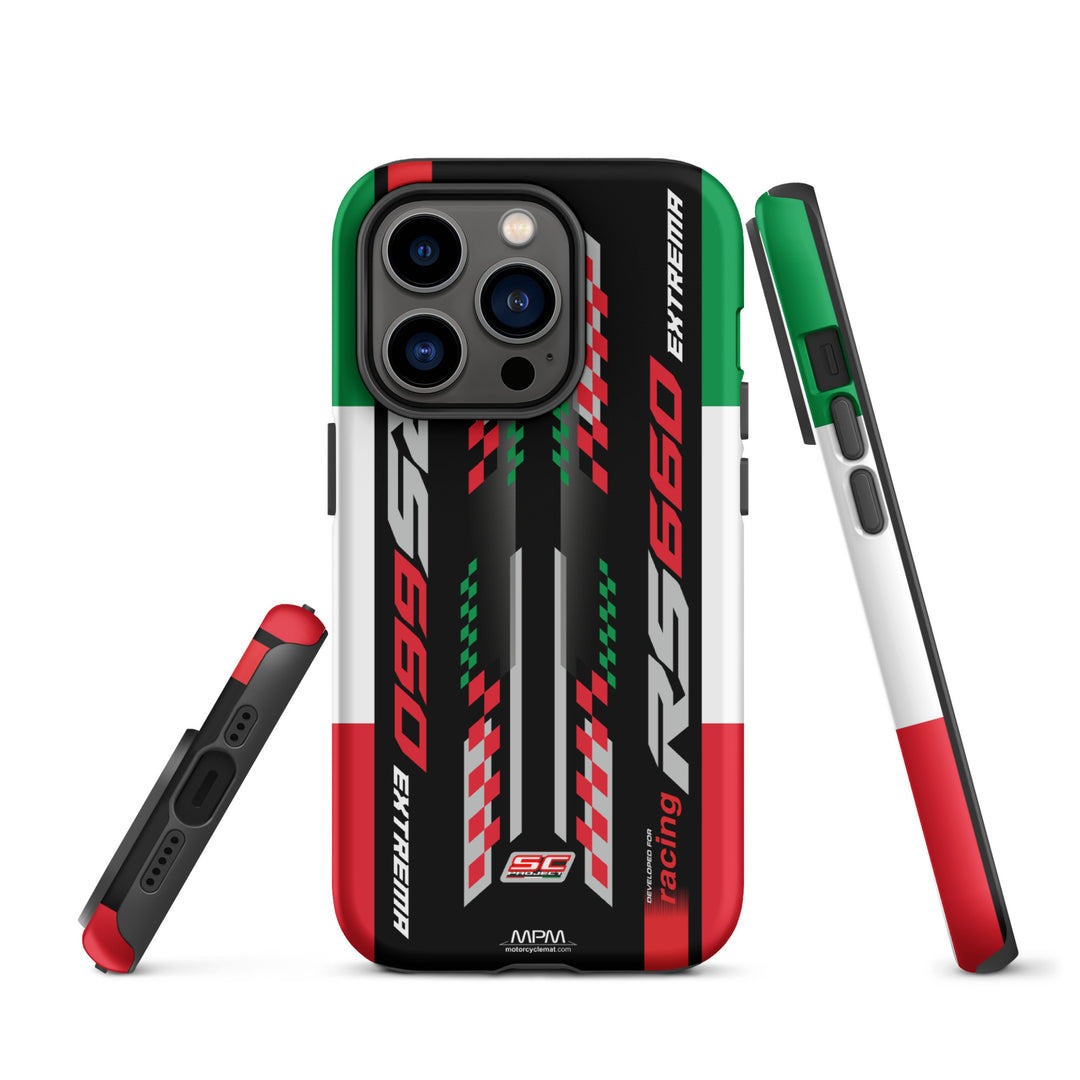 Designed Tough Case For iPhone inspired by Aprilia RS660 Extrema Motorcycle Model  - MM5276