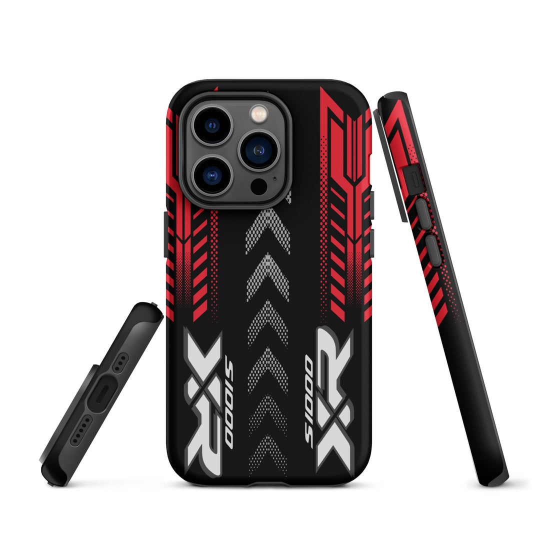 Designed Tough Case For iPhone inspired by BMW S1000XR Racing Red Motorcycle Model - MM5279