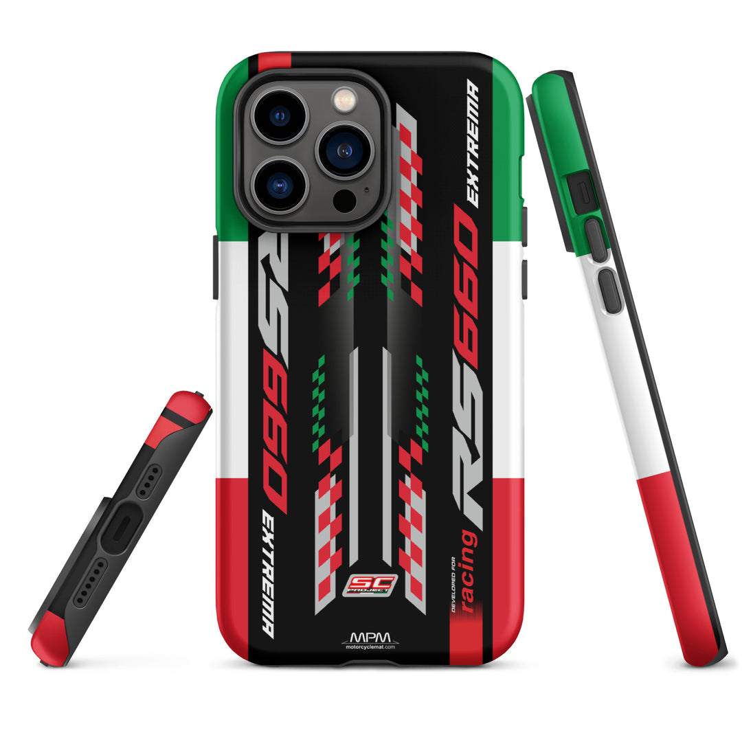 Designed Tough Case For iPhone inspired by Aprilia RS660 Extrema Motorcycle Model  - MM5276