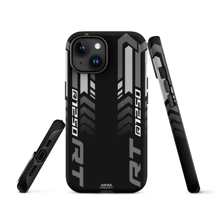 Designed Tough Case For iPhone inspired by BMW R1250RT Triple Black Motorcycle Model  - 5283