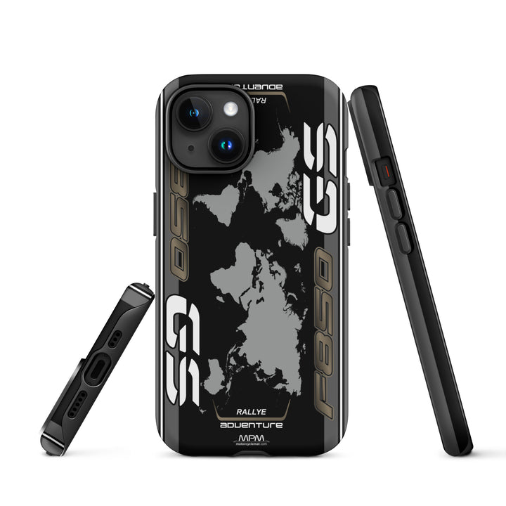 Designed Tough Case For iPhone inspired by BMW F850GS Adventure Rallye Motorcycle Model - 5290